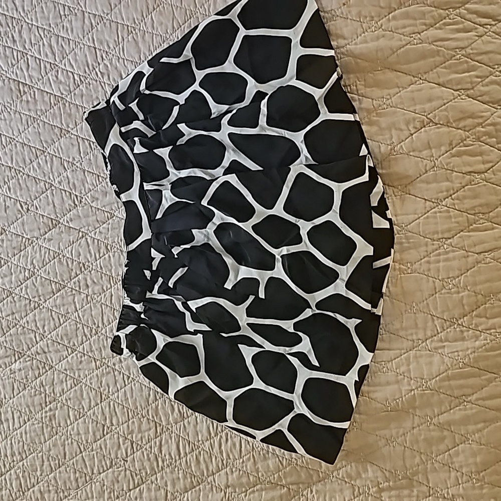 Club Monaco silk shorts skort